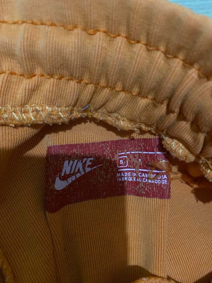 Nike Erkek Turuncu-Beyaz Eşofman Altı - Görsel 4