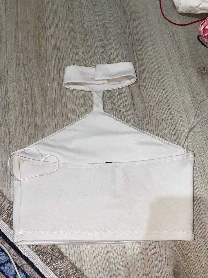 Zara Beyaz crop - Görsel 2