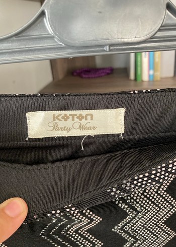 Piliseli Desenli Midi  Etek - Görsel 2