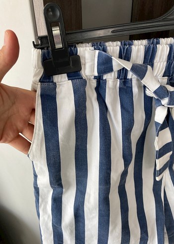 Çizgili Şort - Görsel 3