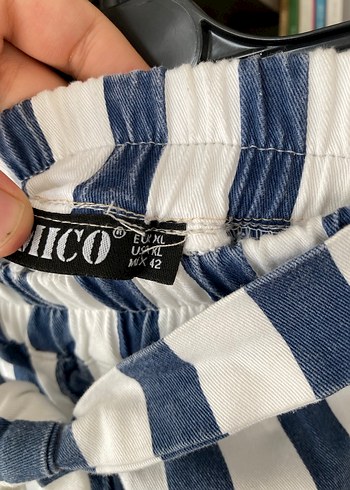 Çizgili Şort - Görsel 4