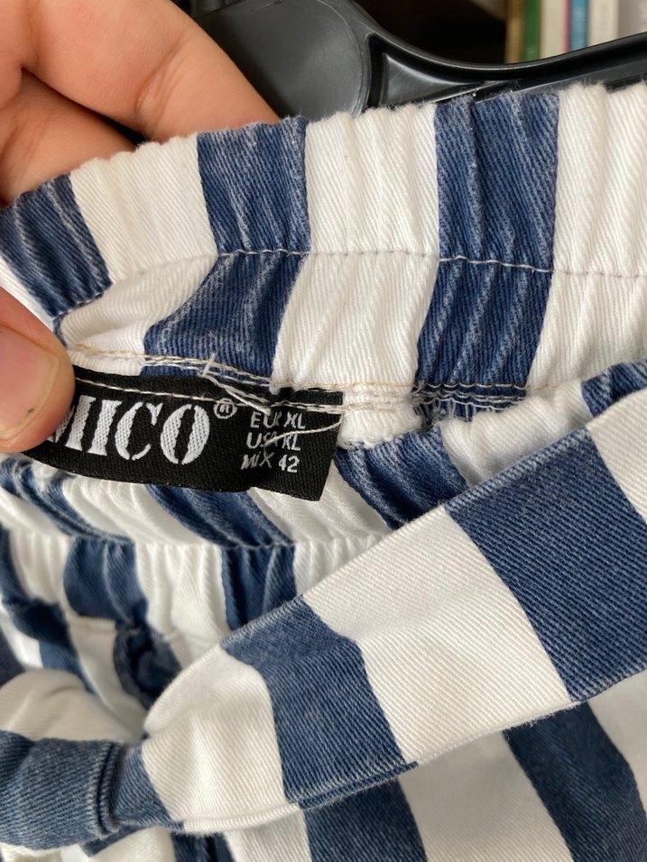 Çizgili Şort - Görsel 4