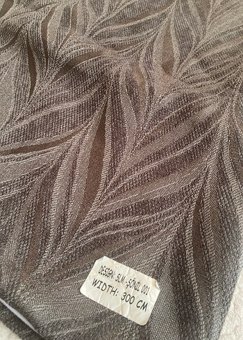 Antrasit renk kendinden desenlı kırlent kılıfı - Görsel 2