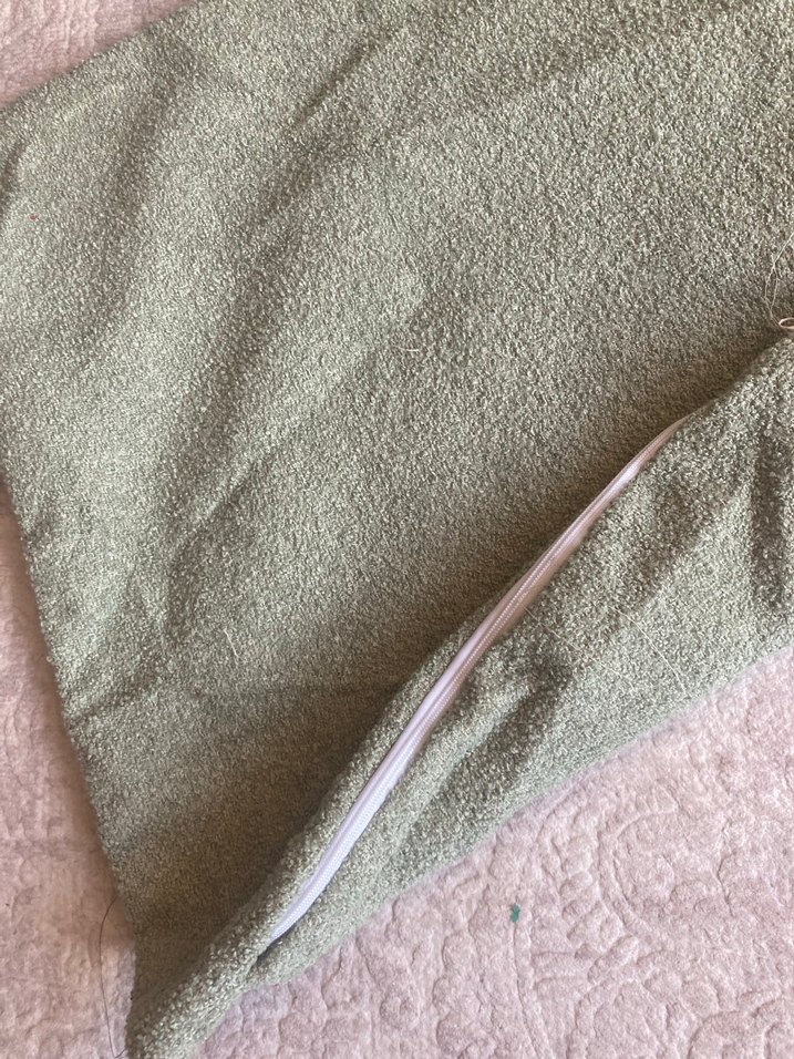 Bohem su yeşili kırlent kılıfı - Görsel 2