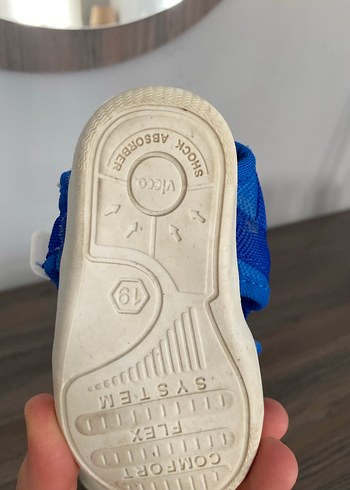 Vicco Mavi Erkek Bebek İlk Adım Ayakkabısı - Görsel 3