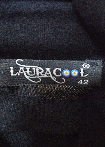 Yüksek Yakalı Siyah Gri Midi Triko Elbise - Görsel 5