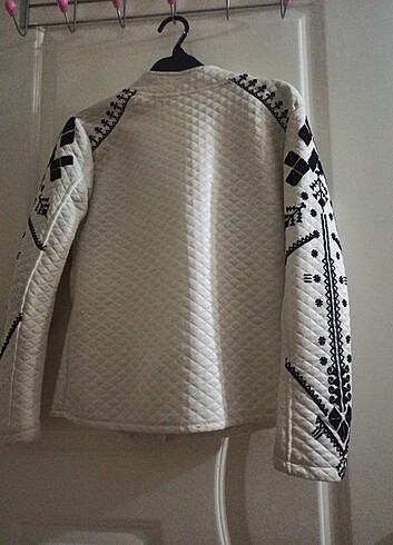 Beyaz ceket - Görsel 6