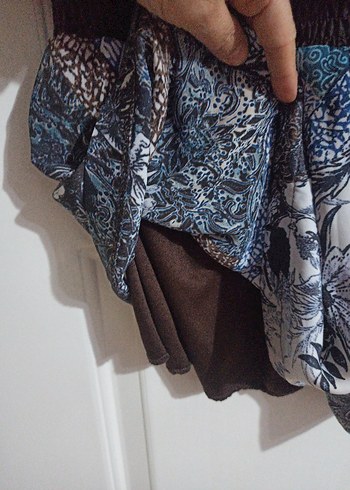 Kadın Bohem Desenli Kısa tulum - Görsel 7