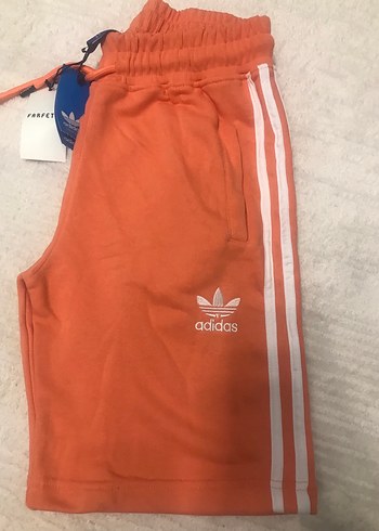 Turuncu Adidas Mini Şort - Görsel 2