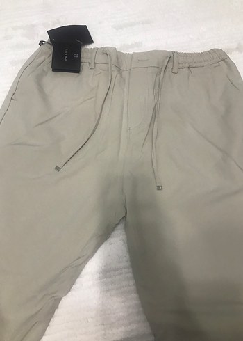Bej Erkek Prada Joger Pantolon - Görsel 3