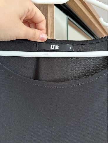 l Beden LTB SİYAH ELBİSE