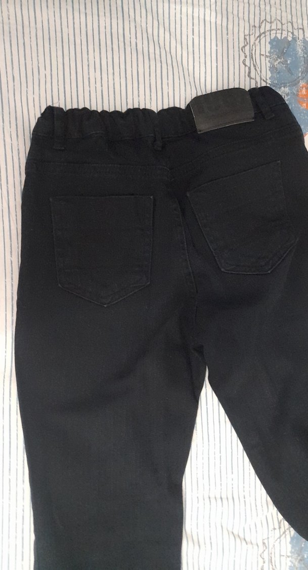 Siyah  Kot Pantolon - Görsel 4