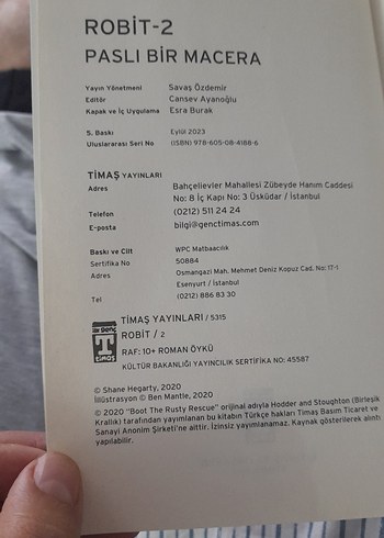 Robot Paslı Bir Macera - Shane Hegarty - Görsel 3