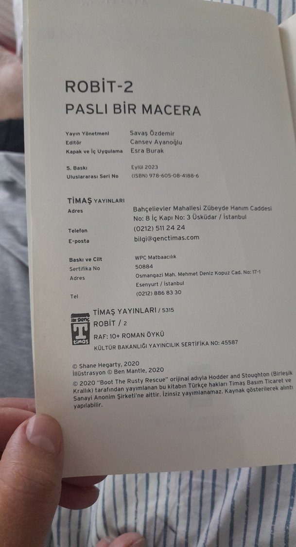 Robot Paslı Bir Macera - Shane Hegarty - Görsel 3