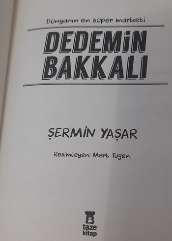 Dedemin Bakkalı - Şermin Yaşar - Görsel 3