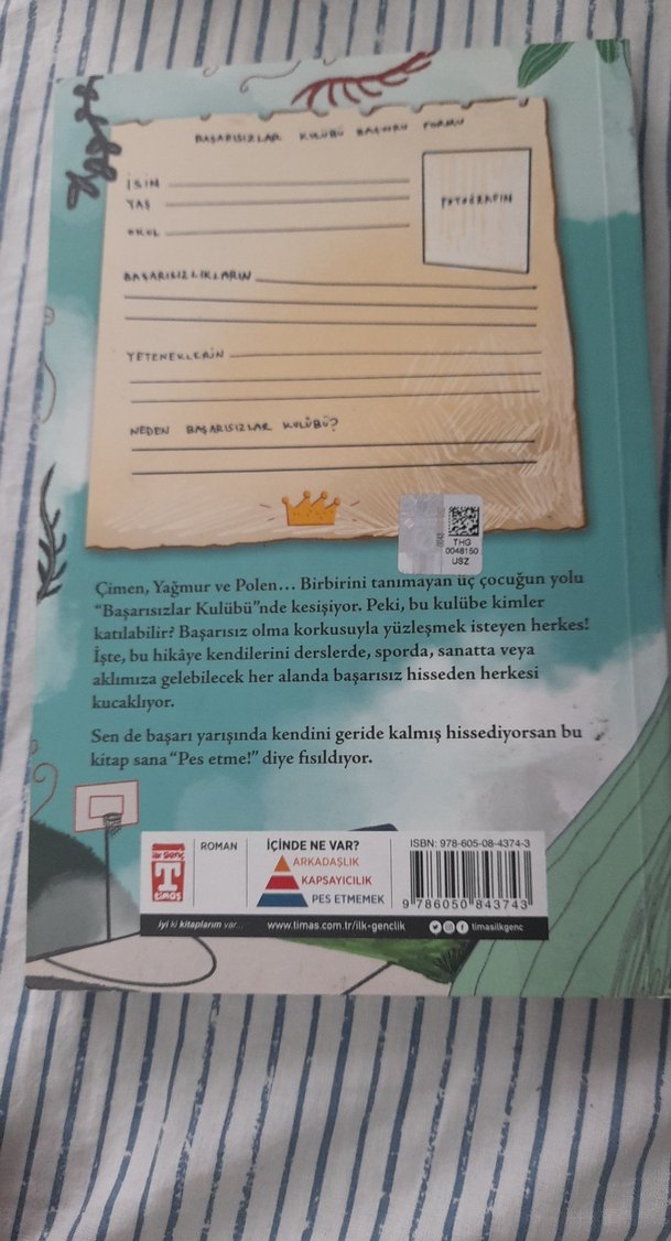 Başarısızlar Kulübü Çocuk Kitabı - Görsel 2