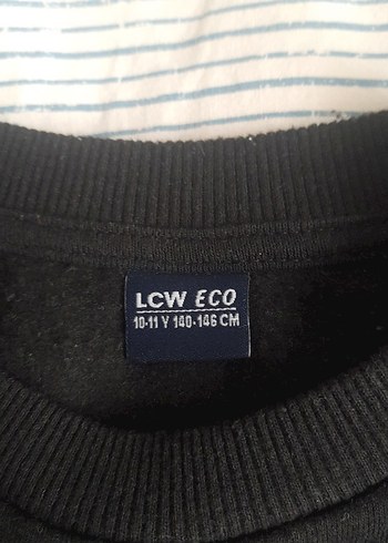 Siyah Baskılı  Sweatshirt - Görsel 2