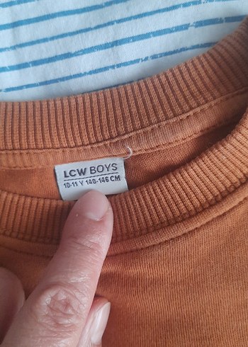 Erkek Kahverengi Uzun Kollu Sweatshirt - Görsel 2