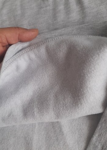 11. 12yas erkek Gri Fermuarlı Sweatshirt - Görsel 5