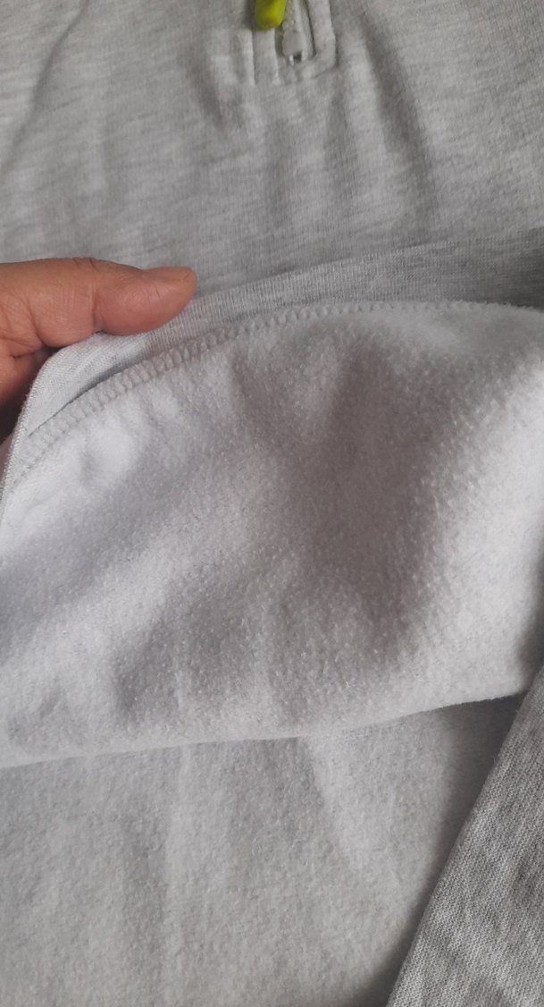 11. 12yas erkek Gri Fermuarlı Sweatshirt - Görsel 5