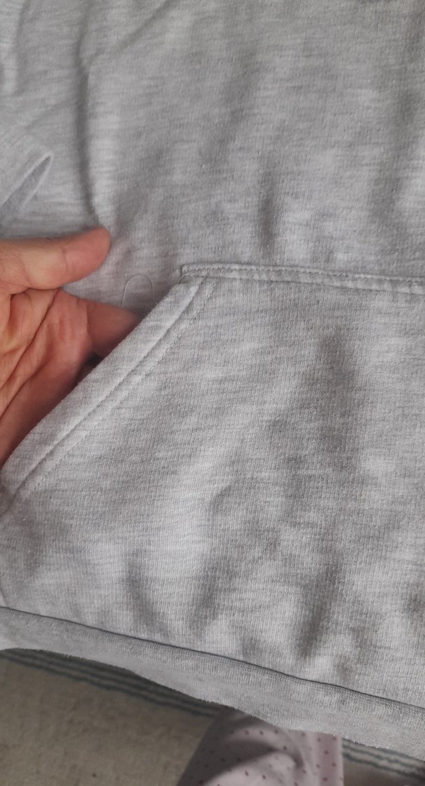 11. 12yas erkek Gri Fermuarlı Sweatshirt - Görsel 4