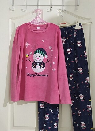 Kız çocuk kadife pijama