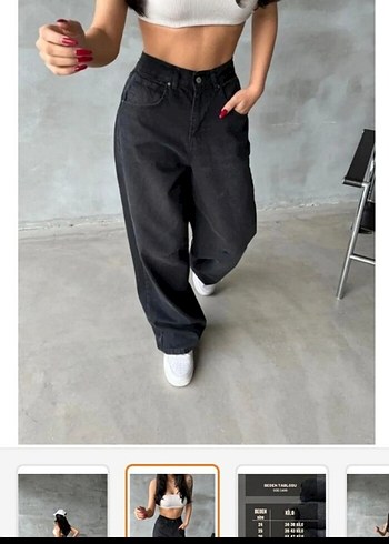 Kadın Kot Pantolon baggy
