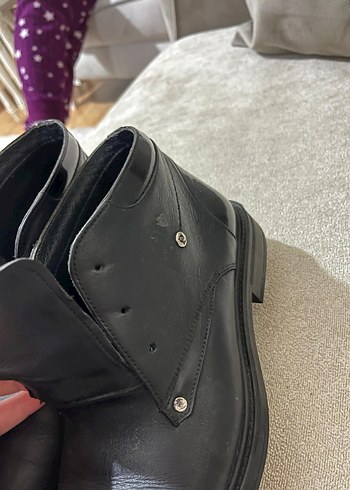 Erkek Siyah Deri Tokalı Bot - Görsel 2