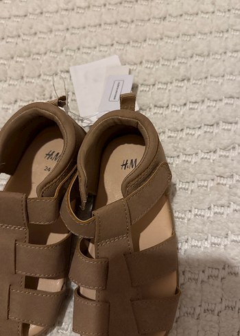 H&M Kahverengi Tokalı Erkek Çocuk Sandalet