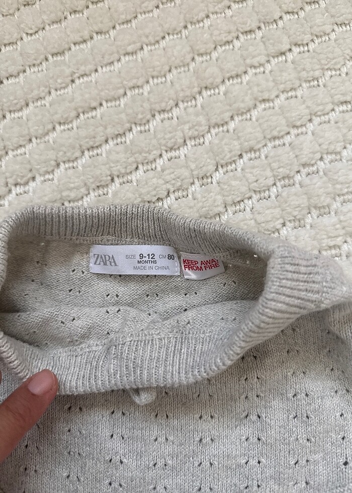 Zara triko şort - Görsel 2