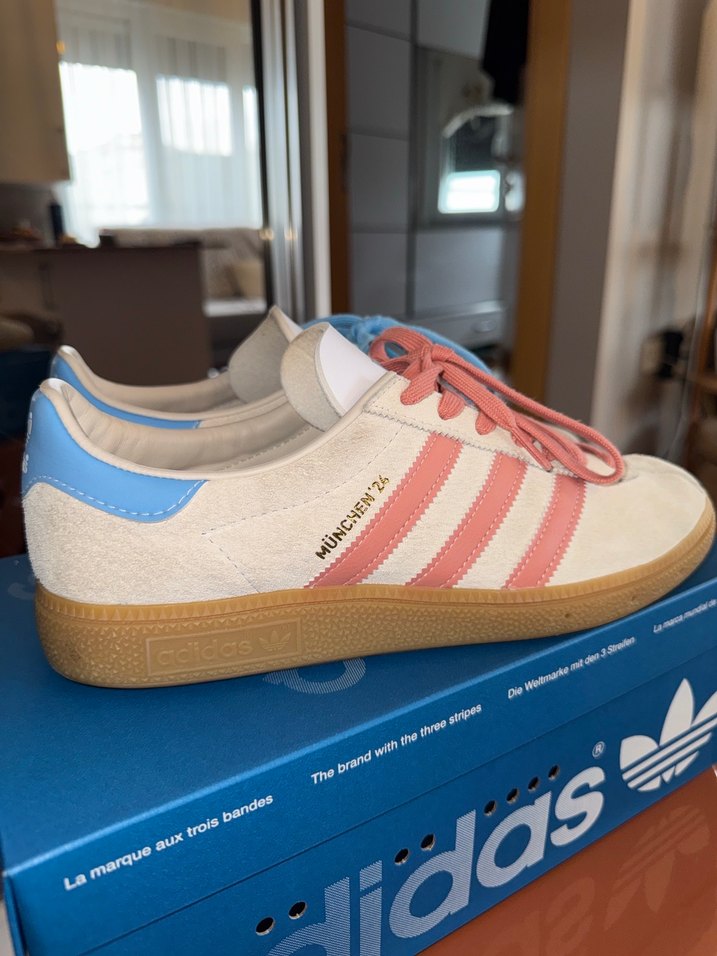 Adidas München Pastel Spor Ayakkabı - Görsel 3