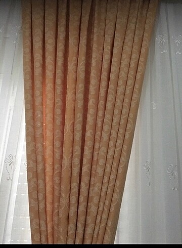Fon# perde somon rengi(2 adet)