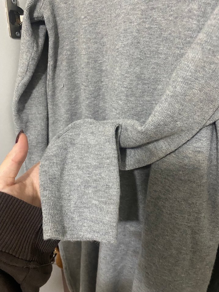 Gri Kadın bershka Elbise - Görsel 3