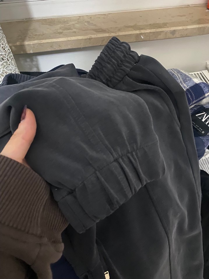 Gri jogger eşofman mavi - Görsel 3