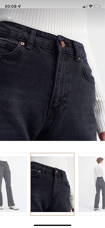 m Beden Dilvin antrasit kot jeans