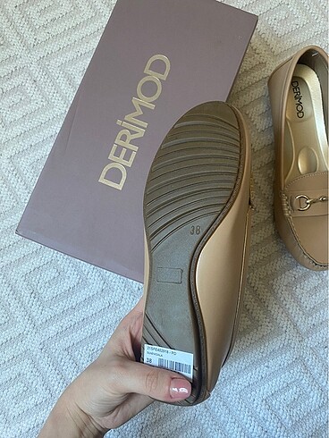 37 Beden Derimod loafer ayakkabı