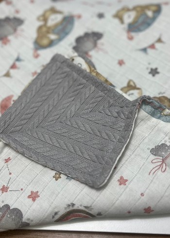 Bebek müslin battaniyesi - Görsel 2