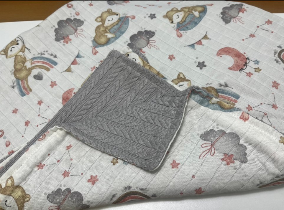 Bebek müslin battaniyesi - Görsel 3