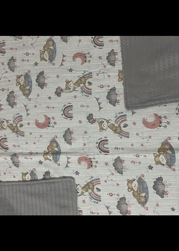 Bebek müslin battaniyesi - Görsel 2