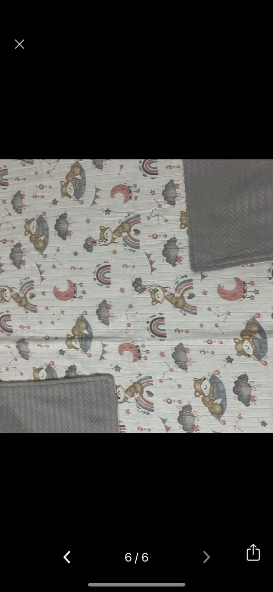 Bebek müslin battaniyesi - Görsel 2