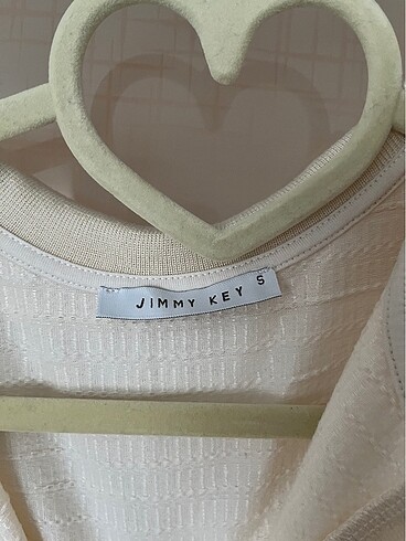 s Beden Jimmy key S beden bej renkli örgü