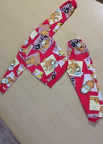 4 Yaş Beden Çocuk pijama takımı 