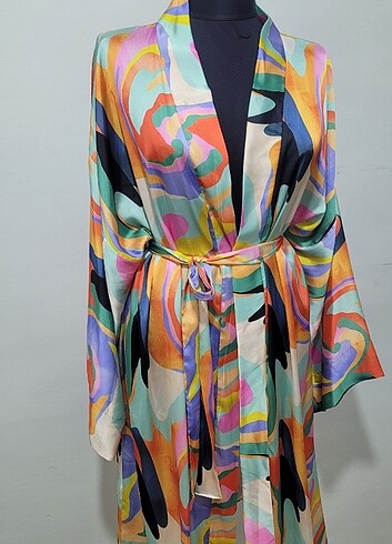 Tasarımcı 36 46 bedene uygun kimono