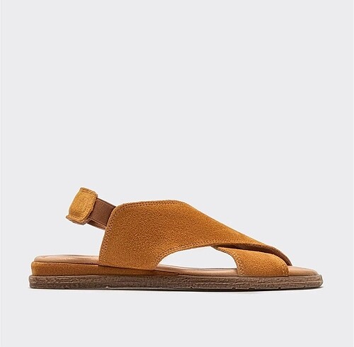 Elle Marcatelli hakiki deri sandalet