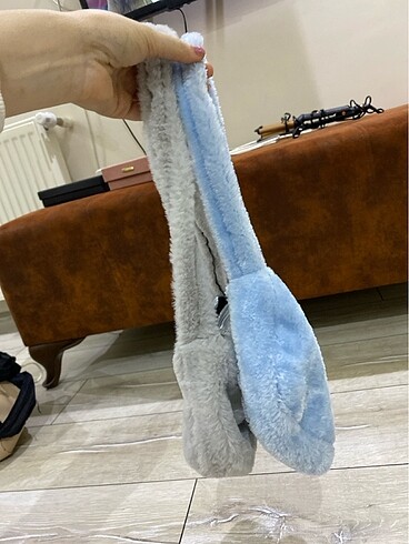  Beden gri Renk Peluş çanta