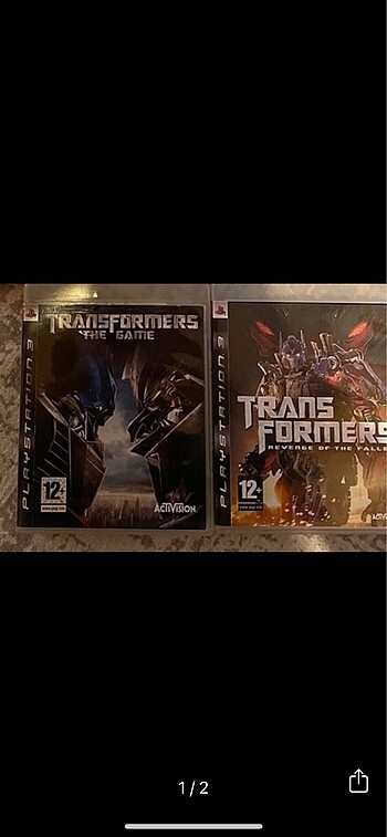 Transformers the game ve revenge of the fallen