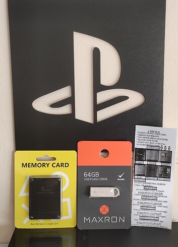 64GB 4000 OYUNLU PS2 USB DEN OYNAMA SETİ 