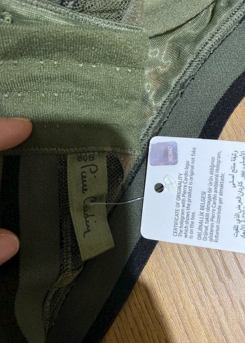 Kadın Haki Dantel Bohem Bralet - Görsel 3