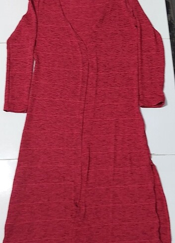 Zara Kadın uzun triko hırka - Görsel 2