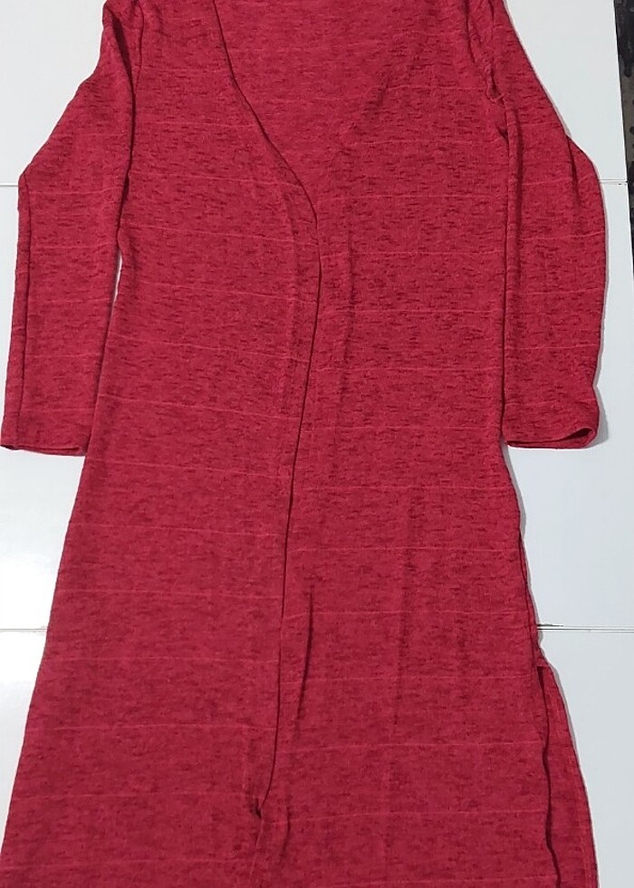 Zara Kadın uzun triko hırka - Görsel 3